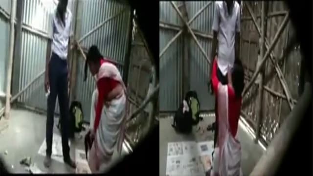 Tamil School Teacher Fucking In Young Boy  –  Desi Bf Video